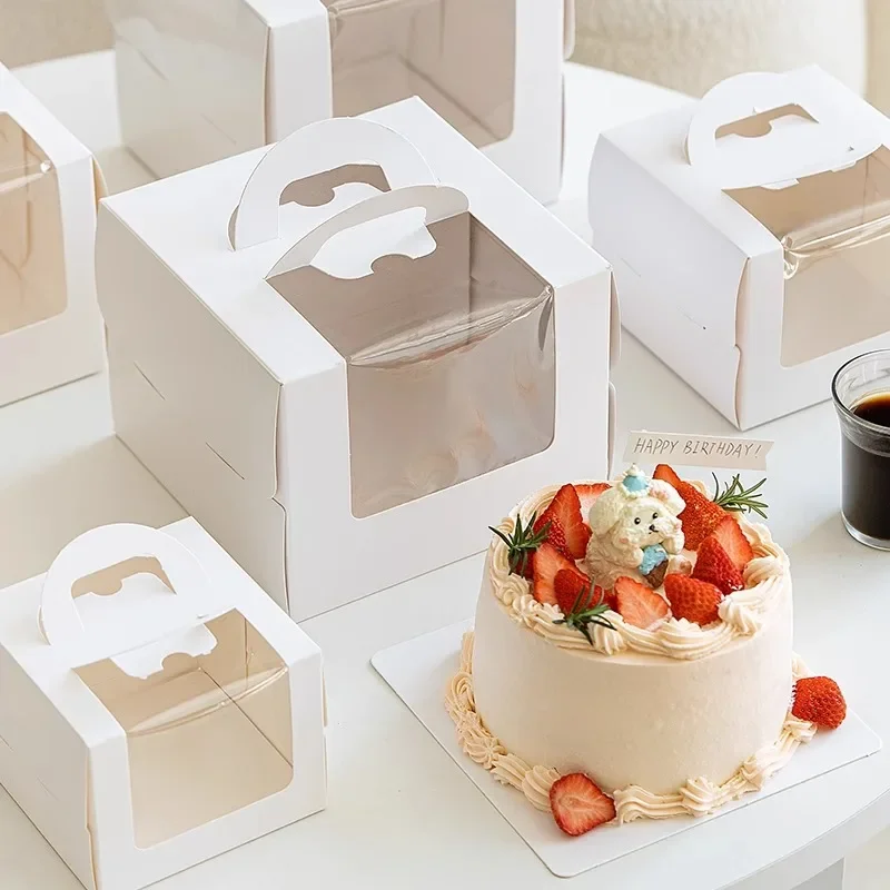 Wedding Cake Supply - 10 adet beyaz kek için kollu