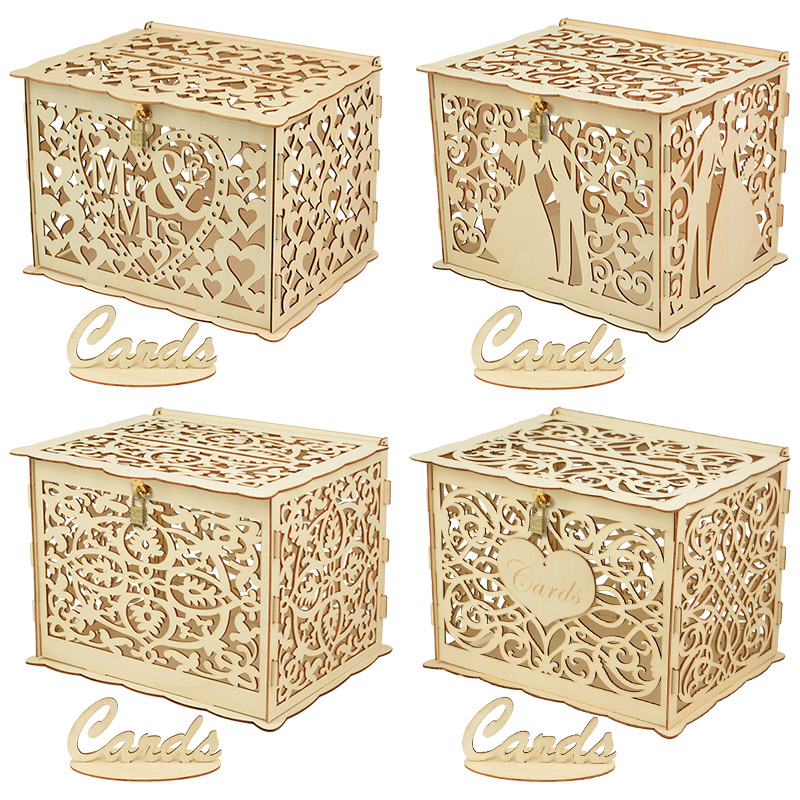 30X24X21 cm DIY Düğün Hediye K - Wedding Card Box incelemesi ve fiyatı