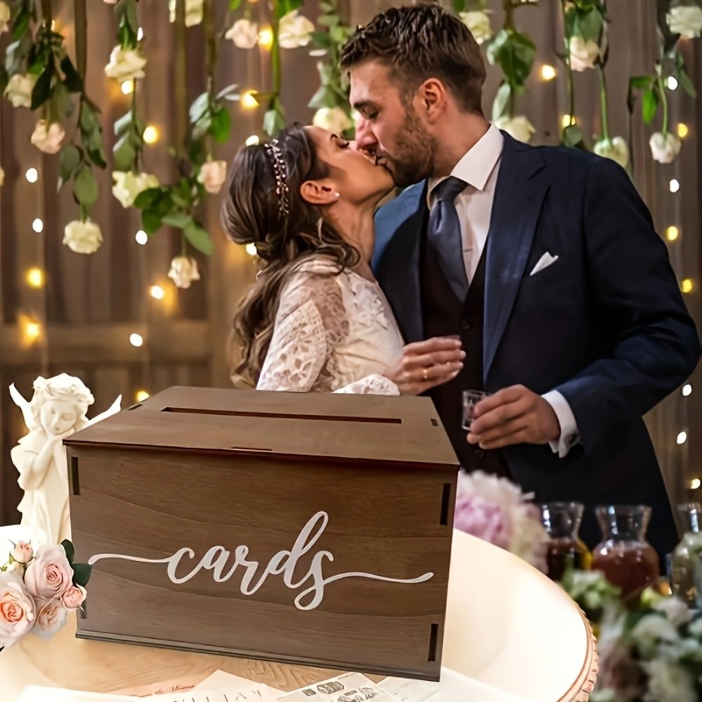 Yeni Ahşap Düğün Kart Kutusu D - Wedding Card Box incelemesi ve fiyatı