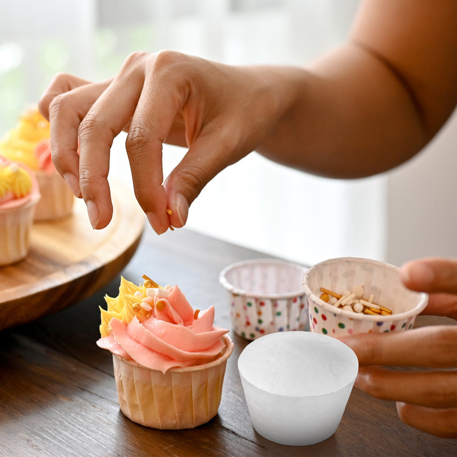 20 Adet Kek DIY Cupcake Köpükl - Wedding Cake Supply incelemesi ve fiyatı