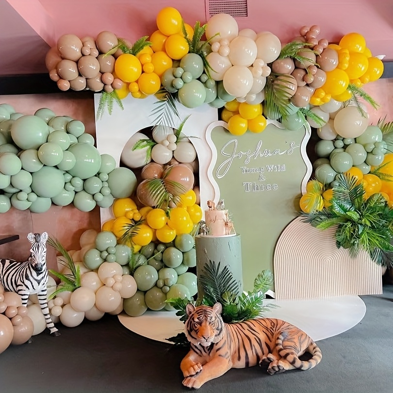146 adet Adaçayı Yeşili Sarı B - Wedding Balloon Arch incelemesi ve fiyatı