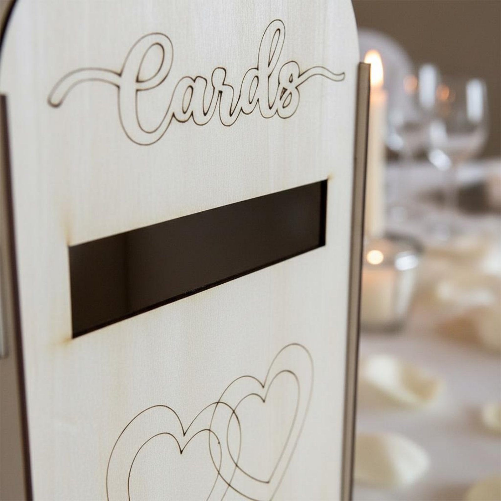 Ahşap Düğün Kart Kutusu Lazer  - Wedding Card Box incelemesi ve fiyatı