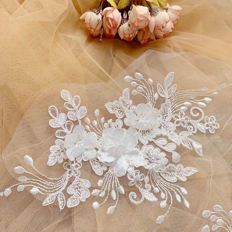 Inci dantel sınır hattı, 3D ay - Wedding Supply Online incelemesi ve fiyatı