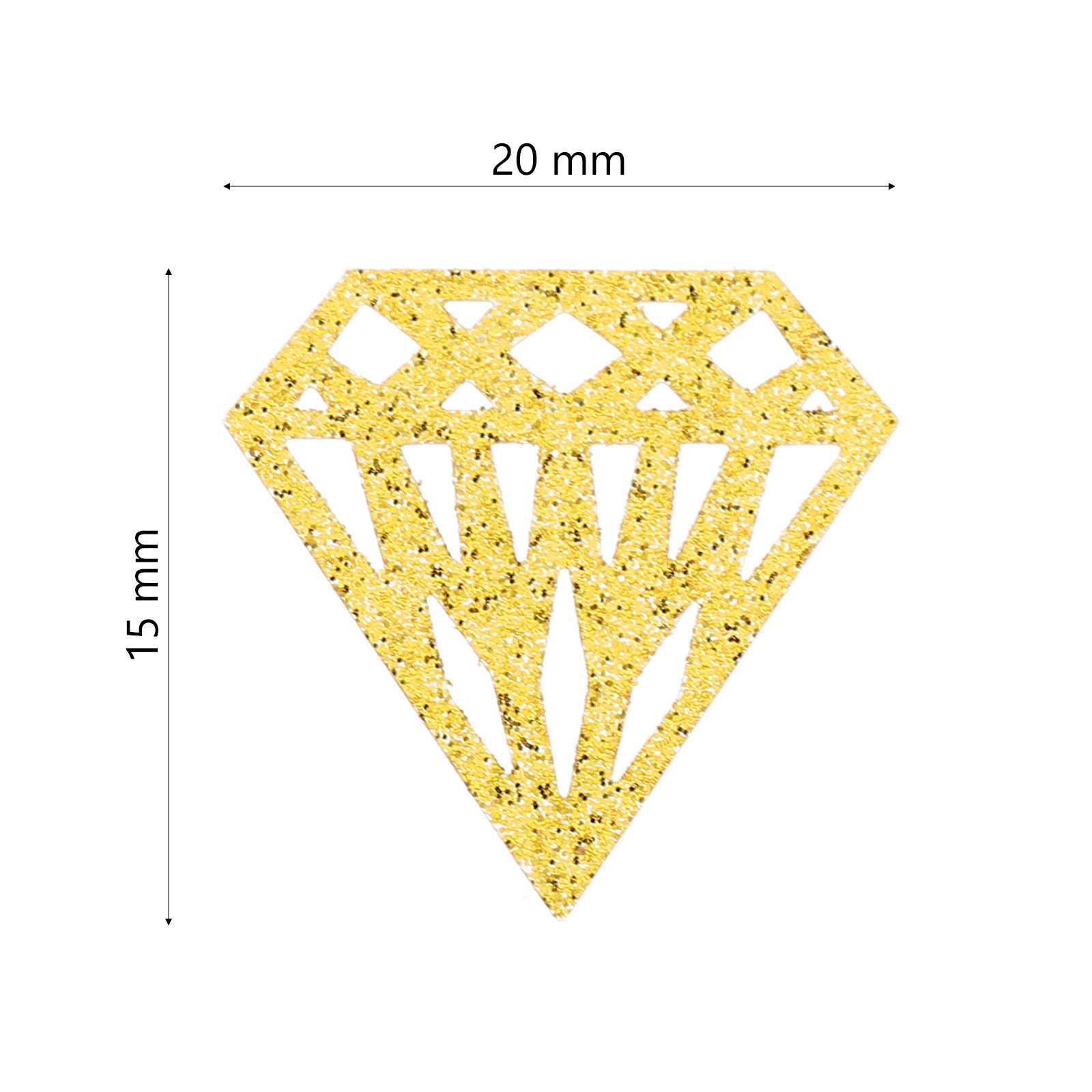 300 Adet Zarif Oyuklu Elmas Yü - Papercraft Supply Confetti incelemesi ve fiyatı